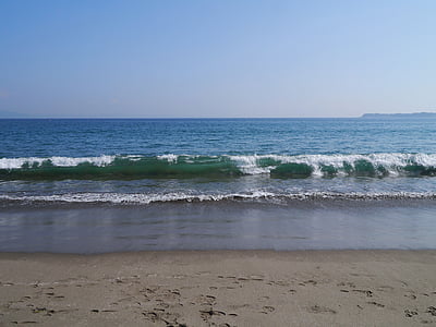 jūra, banga, Tokijo įlanka, miurakaigan, vandens, purškimo, pakrantė