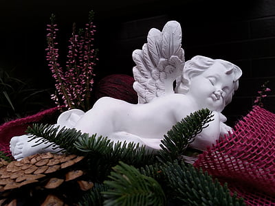 Angel, Christmas engel, Christmas, søvn, Vinter, julen bildet, jul Foto
