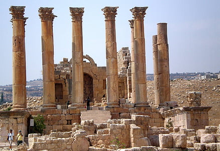 Jordania, Gerasassa, muistomerkit, Rooma