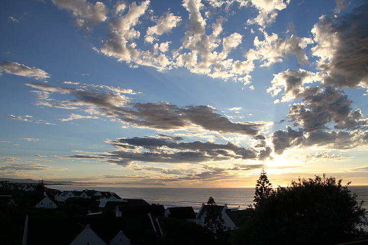matahari terbit, Cape st francis, Pariwisata, Afrika, matahari terbenam, alam, langit