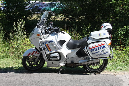 Cops, Besatzungen, Motorrad, Polizei, Rumänisch, Sicherheit, Transport