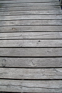 madeira, passeio marítimo, placas, textura, estrutura, plano de fundo, ponte de madeira