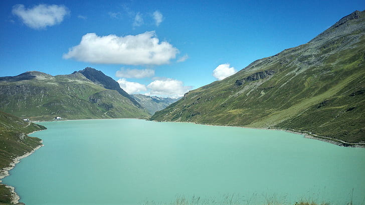 reservoir, water, nature, austria