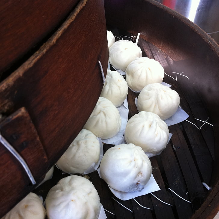 chinese, dumplings, singapore, food, cooking, freshness, wood - Material