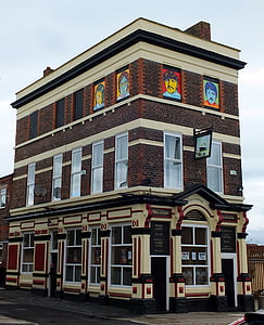 pub, england, historically, united kingdom, building, architecture, inn