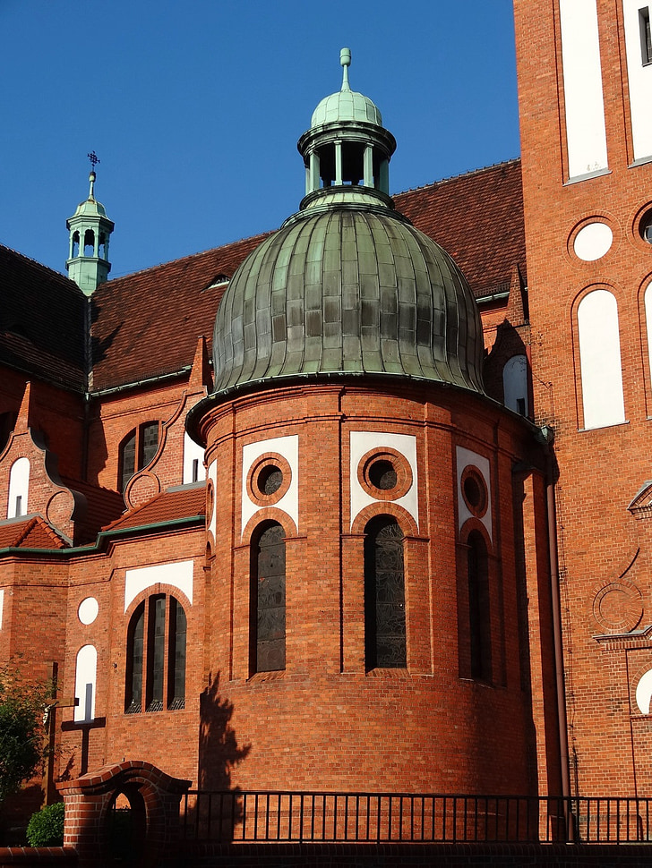 Holy trinity church, Bydgoszcz, deome, religiøse, bygge, arkitektur, monument