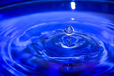 vody, kvapky vody, reflexie
