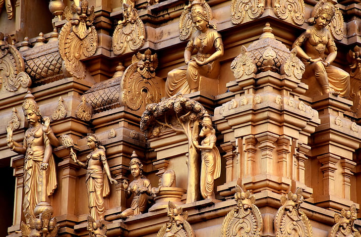 ヒンドゥー教, panchalingeshwara, 寺, バンガロール, 観光, 神聖です, 旅行