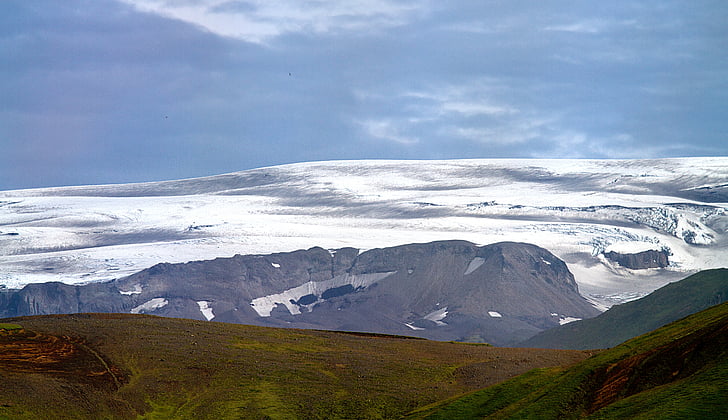 Islanda, vulcani, cascata, geyser, vulcanica, vapore, caldo