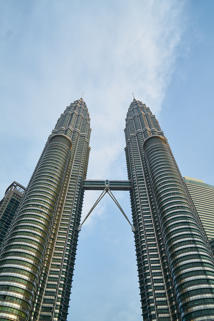Malaizija, dangoraižis, pastatas, struktūra, dangus, puiku, puikus, pastatų