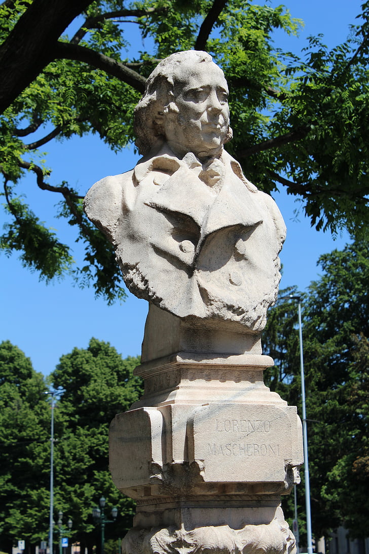 buste van lorenzo maskers, Lorenzo maskers, buste, standbeeld, monument