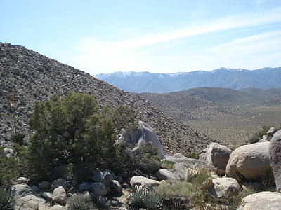 Borrego, Califòrnia, desert de, roques, paisatge, Amèrica