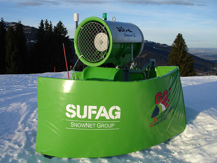 snow cannon, snow making system, snow guns, lance, snow lance, artificial snow making, skiing