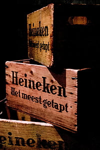 Amsterdam, bir, kotak bir, kayu, minuman beralkohol, alkohol, Brewery