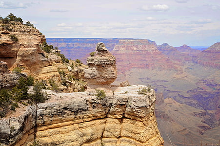 Grand, Canyon, Arizona, landskapet, ørkenen, natur, nasjonale