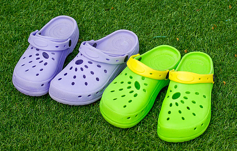 Ayakkabı, Crocs, sandalet, takunya