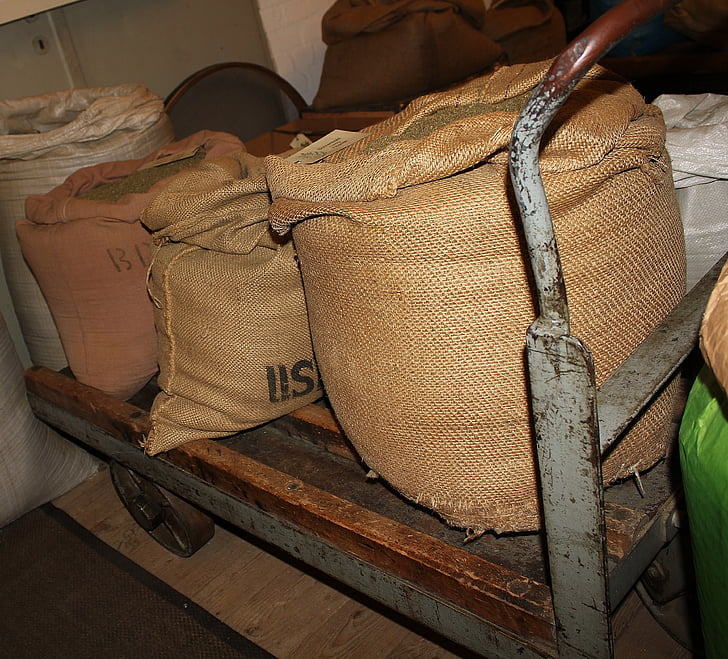 sacs de café, Cargo, livraison
