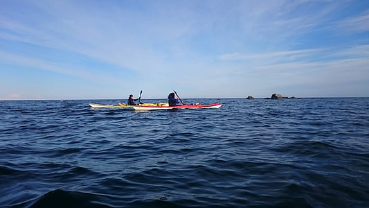 kayak, paleta, Archipiélago de, Archipiélago de Söderhamn, embarcación náutica, mar, deporte