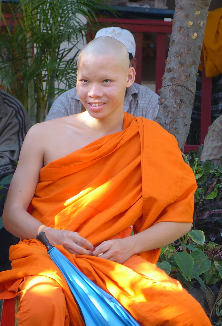 Monk, buddhismen, Thailand