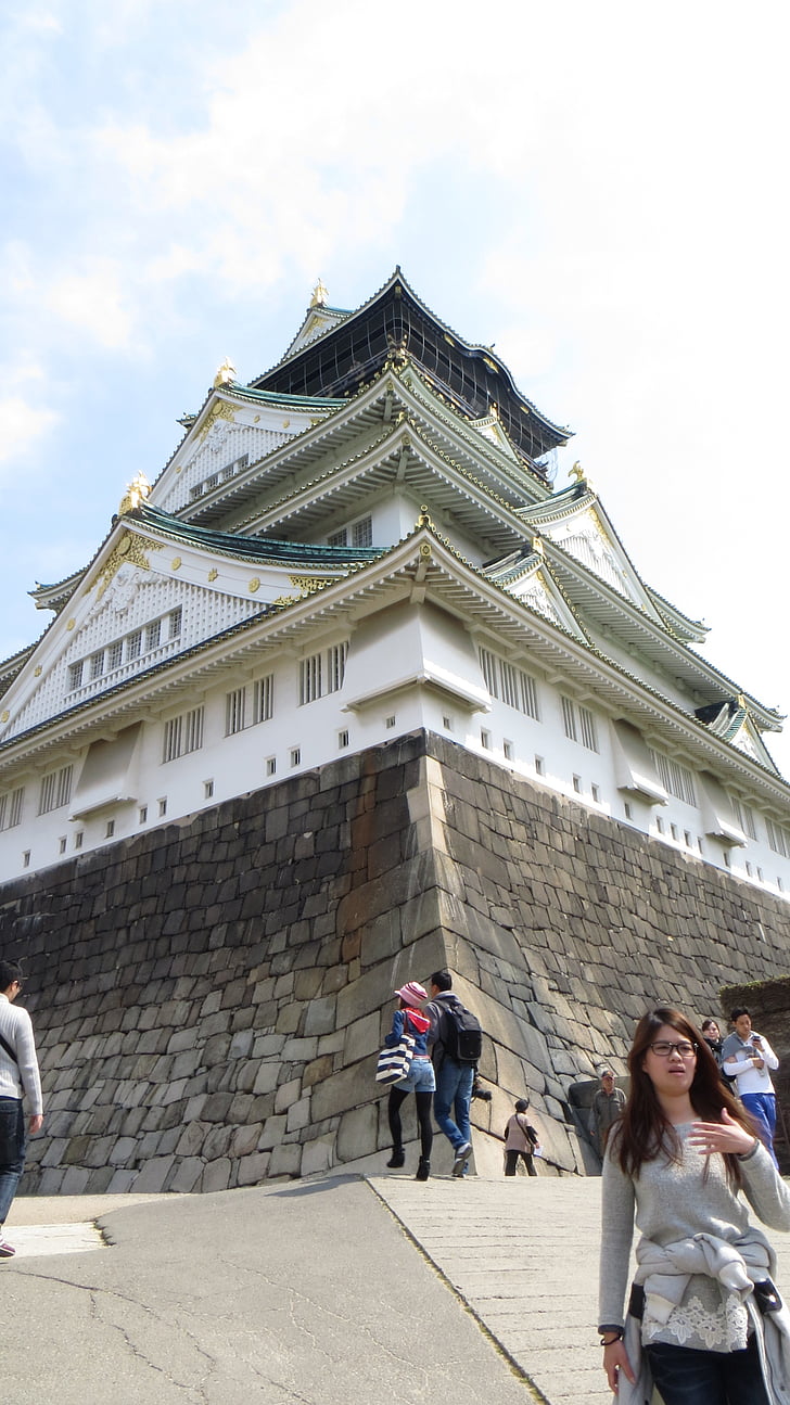 Palace, Castle, Japán, erőd