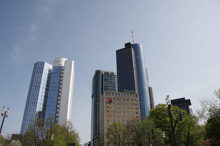Frankfurt nad Mohanem, město, Panorama, Architektura