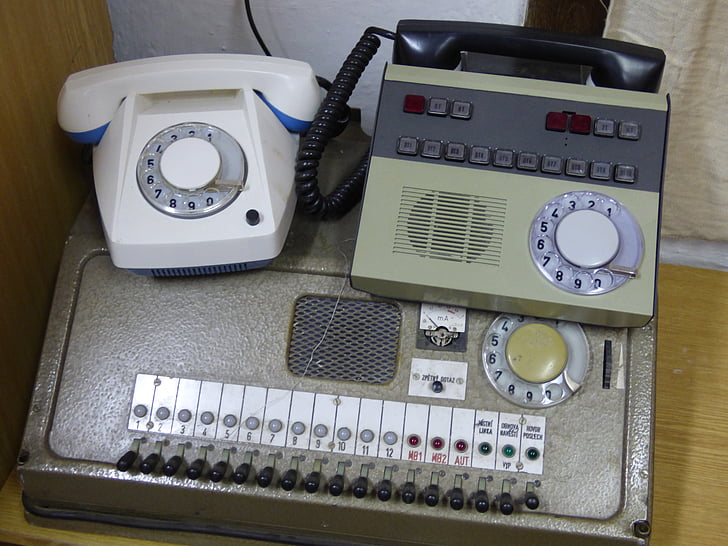 telefon, geçiş panosu, Halk Cumhuriyeti, eski, Çevirmeli bağlantı, yakışıklı, iletişim