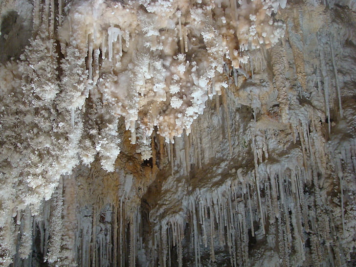 cave, stalactites, stalagmites, nature, backgrounds