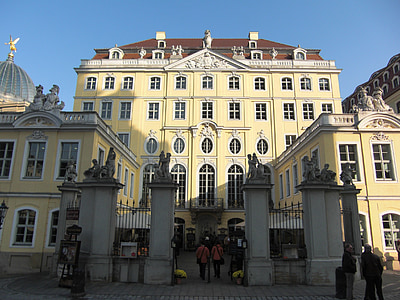Dresden, Sachsen, City, historisk set, bygning, gamle bydel, arkitektur