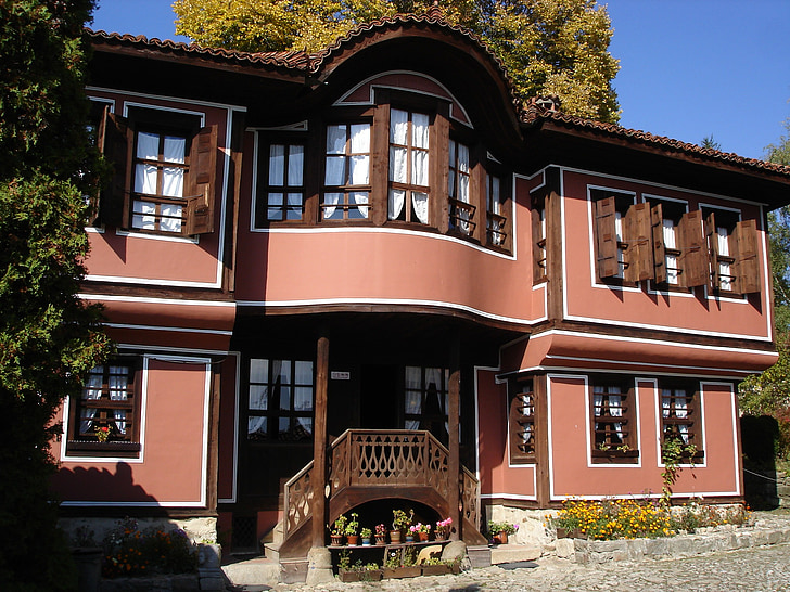 kableshkova kashta, koprivshtitsa, huset, Bulgaria, arkitektur, bygge, landemerke