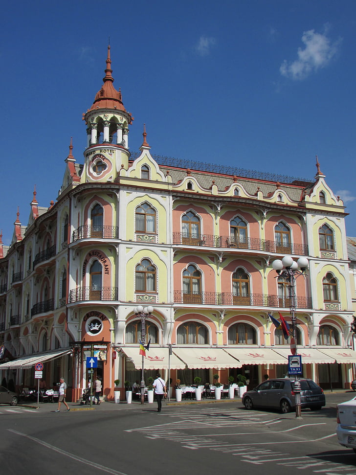 Oradea, Transsylvanien, Crisana, Center, gamla stan, Bihor, byggnad