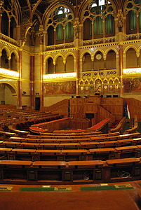 Budapest, Parlamentet, Ungern, turism, politik, beslut, inmterno