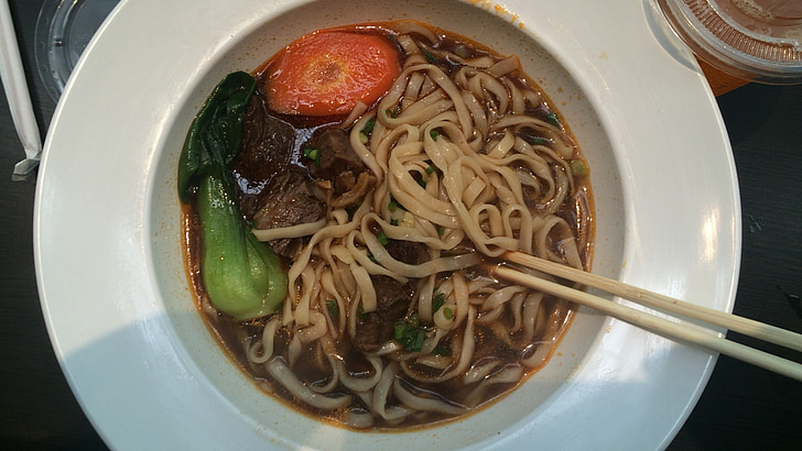 noodles, beef bath surface, right yuktang