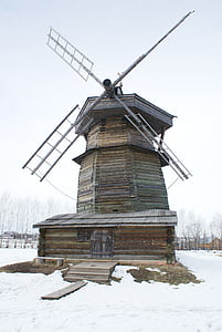 Soezdal, houten molen, oude molen