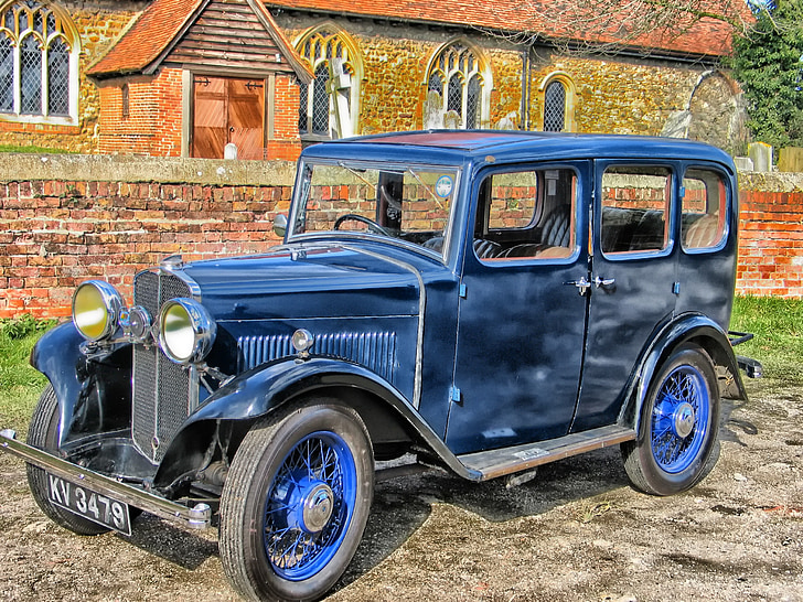 triomphe, 1932, voiture, automobile, HDR, véhicule, véhicule à moteur