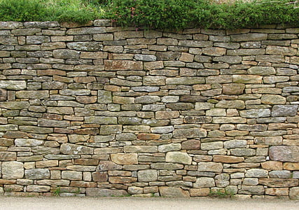 sten væg, sten, sten, lukke, hegnet, mønster, design