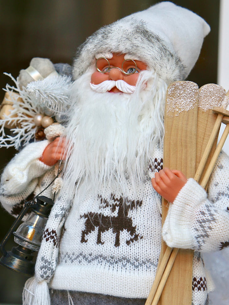 Bart, schiuri de lemn, animal de curse, Tricotaje, Crăciun, iarna, culturi
