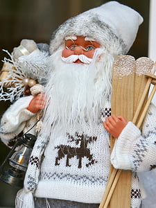Bart, kayu Ski, hewan balap, pakaian rajut, Natal, musim dingin, budaya