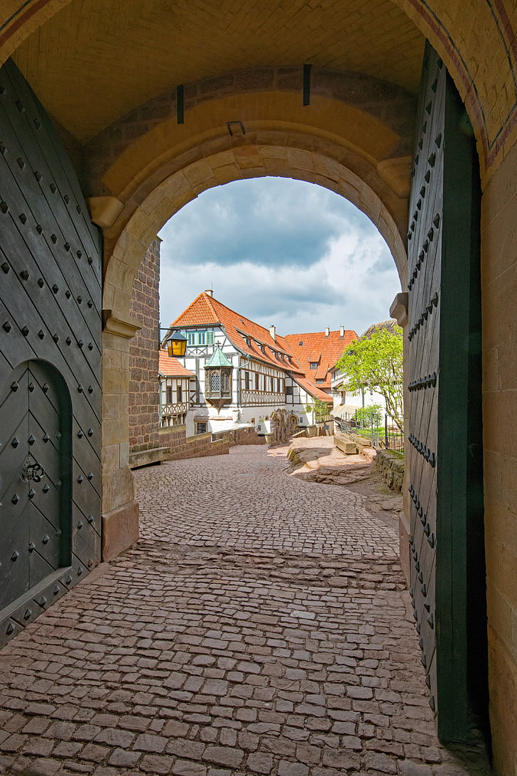 Wartburg castle, Eisenach, Türingia-Németország, Németország, Castle, Martin, Luther