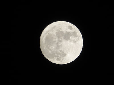 mėnulis, naktį, naktį nuotrauka, Astronomija, Pilnatis, Mėnulio paviršiaus, planetos palydovas