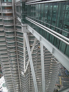 tvillingtornen, Malaysia, arkitektur, landmärke, Kuala, skyskrapa