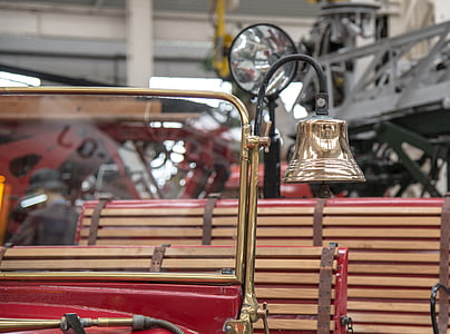 oheň, hasičský voz, Antique, retro, červená, auto, Oldtimer