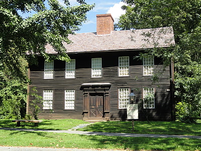 Haus, nach Hause, Allen-Haus, Deerfield, Massachusetts, Architektur, Wahrzeichen
