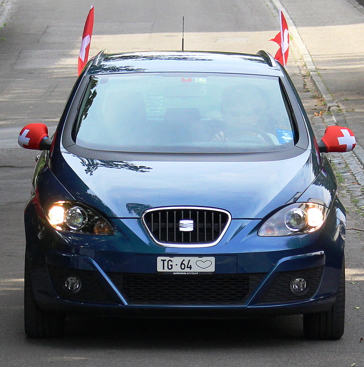 fanartikel, flags and pennants, auto, seat
