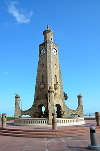 Башня с часами, знаменитый, Дейтона-Бич, Флорида, пляж, Туризм, Отдых