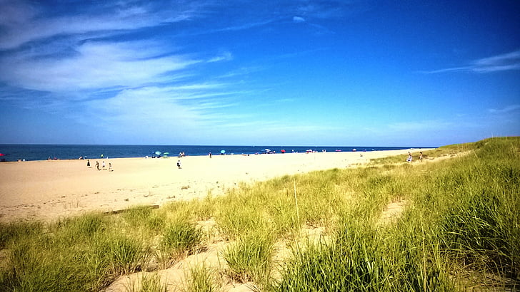 Race point beach, Cape cod, Atlantic, National seashore, morze, Plaża