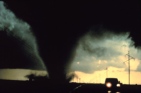 Tornado, temps, tempesta, desastre, perill, núvol, Twister