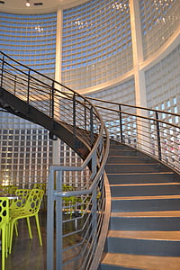 staircase, architecture, interior, design, building, contemporary, modern