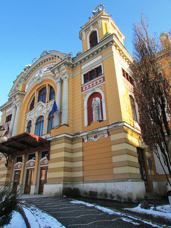 Transsilvània, Cluj napoca, edifici, llàgrima