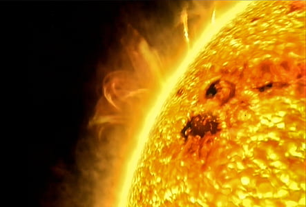 space, sun, prominences, universe, hot, fire - Natural Phenomenon, heat - Temperature