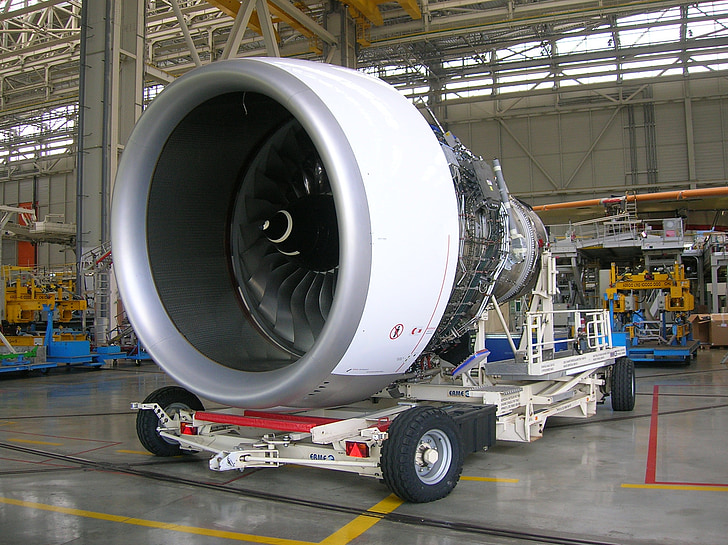 Airbus, moteur, Rolls-royce, turbine, Jet, machine, puissance